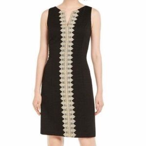 Pappagallo Black Dress with Detailing